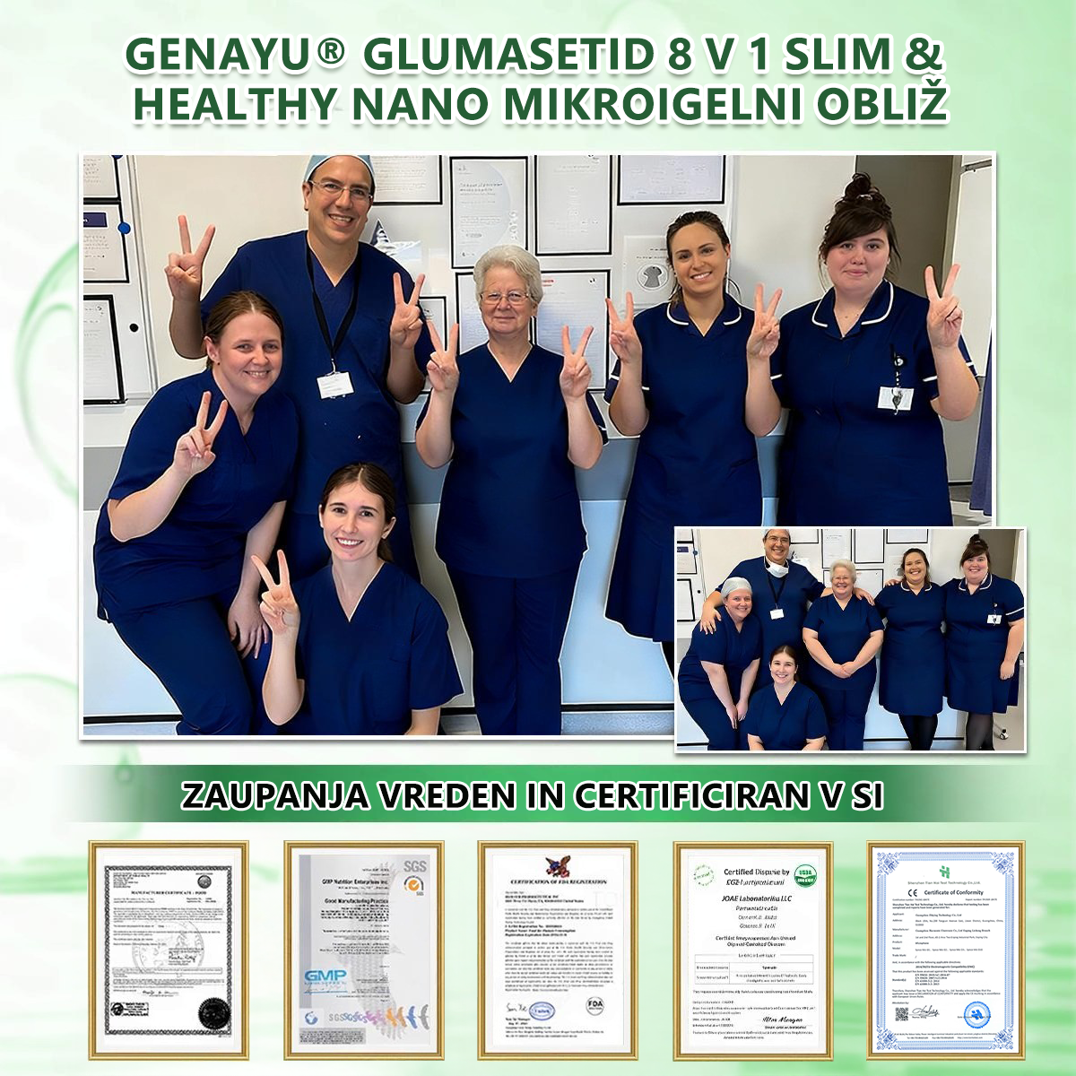 Registrirano pri JAZMP in GMP certificirano👩‍⚕️🎁 𝐆𝐞𝑒𝐿𝑒𝐦𝐨𝐧® 𝐆𝐥𝐮𝐦𝐚𝐬𝐞𝐭𝐢𝐝𝐞 8 v 1 Hujševalni in zdravju namenjen nano obliž z mikroiglicami 8.🇸🇮 (Samo enkrat na dan, vidne spremembe že v 7 dneh)