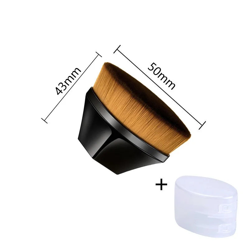 Foundation Brush Non Absorbent Liquid Foundation Seamless Concealer Makeup Brush Anti-Waste No Product Loss Blending Tool