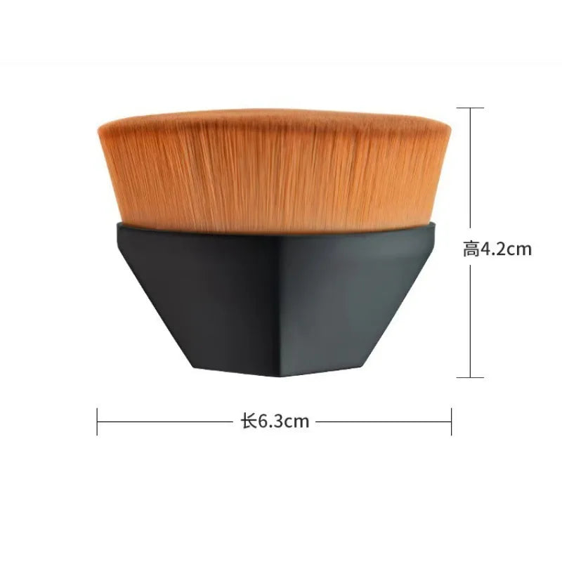 Foundation Brush Non Absorbent Liquid Foundation Seamless Concealer Makeup Brush Anti-Waste No Product Loss Blending Tool