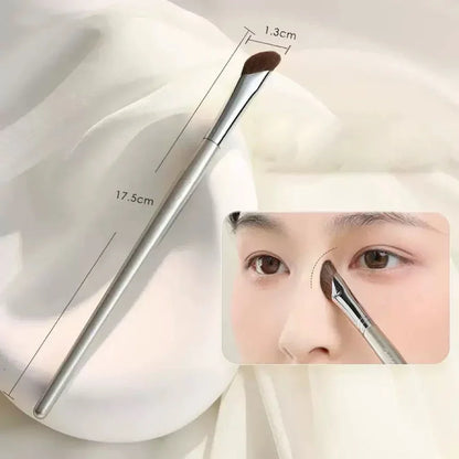 Upgraded Crescent Design Foundation Makeup Brush Ultra-thin Smooth Application Liquid Mask Spatula Makeup Brushes Beauty Tools